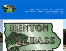 Tablet Screenshot of bentonbassanglers.org